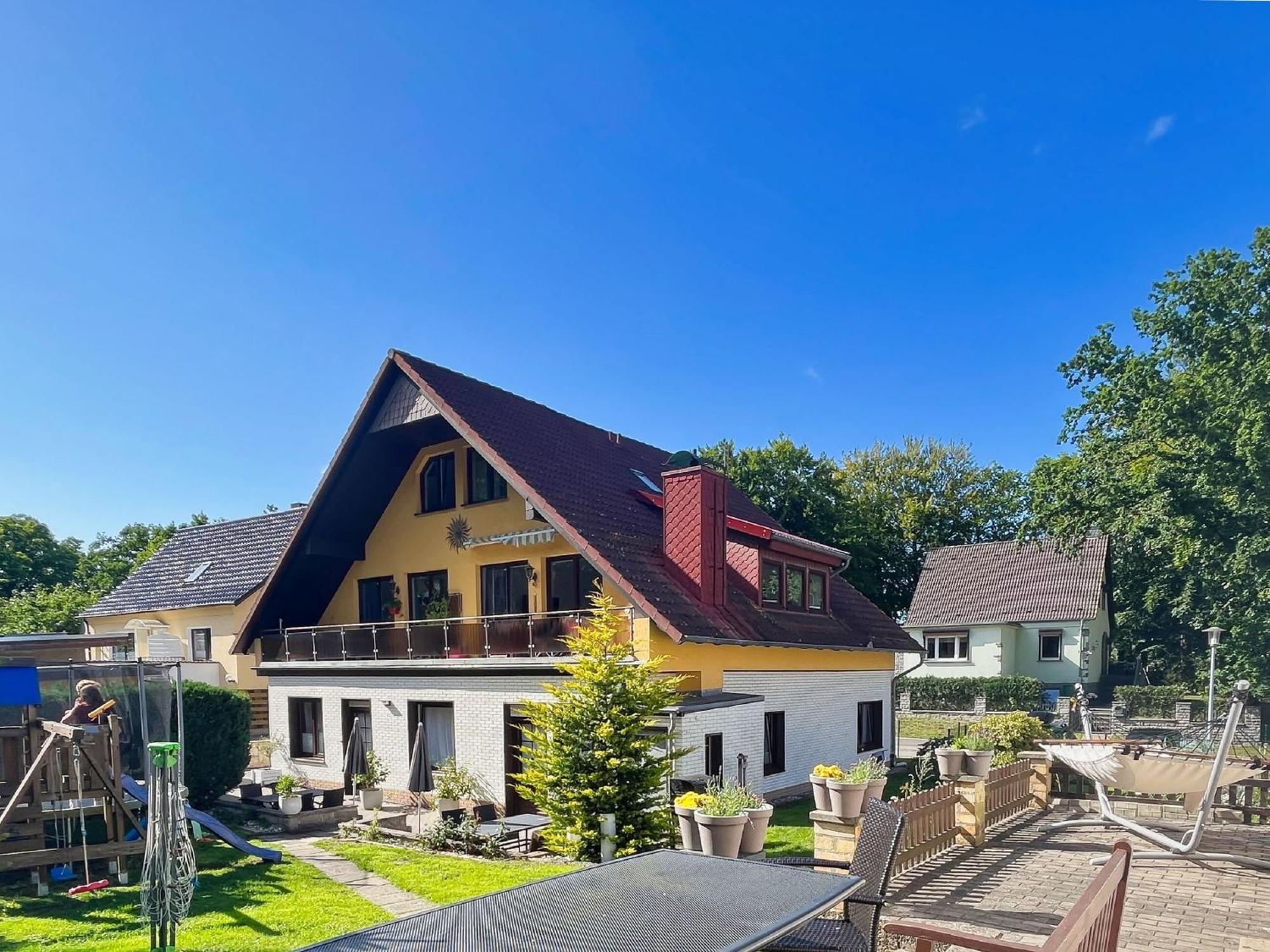 Ferienwohnung Ferienhus Baabe FeWo 01 Terrasse, Sauna- und Schwimmbadnutzung im AHOI Sellin Exterior foto