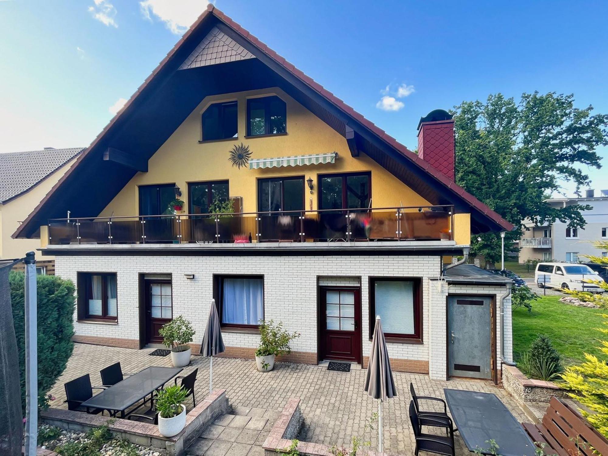 Ferienhus Baabe FeWo 01 Terrasse, Sauna- und Schwimmbadnutzung im AHOI Sellin Exterior foto
